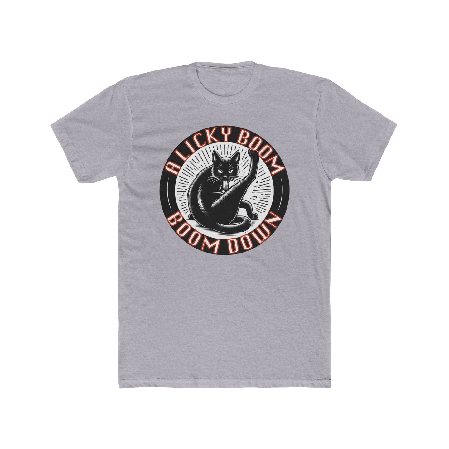 Informer Cat on Next Level Tee
