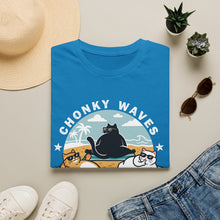 Load image into Gallery viewer, Chonky Waves T-Shirt on Softstyle
