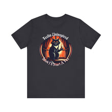 Load image into Gallery viewer, Dark Humor Cat on Bella+Canvas Tee
