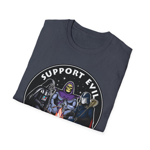 Evil Villains Tee On Gildan Softstyle