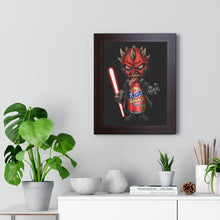 Load image into Gallery viewer, Fanta Menace Framed Vertical Poster
