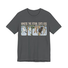 Load image into Gallery viewer, Where The Feral Cats Are on Bella Canvas
