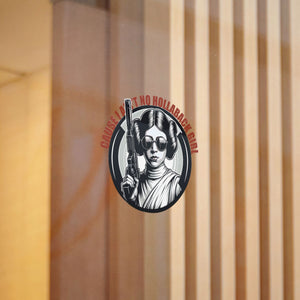 Holla Back Girl Die-Cut Stickers
