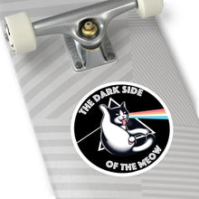 Load image into Gallery viewer, Dark Side of The Meow Round Stickers
