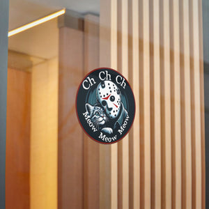 Jason Cat Lover Die-Cut Stickers (DTF)
