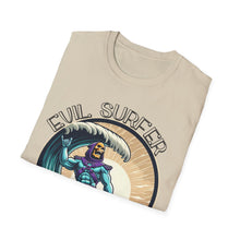 Load image into Gallery viewer, Skeletor Evil Surfer Tee on Softstyle
