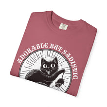 Load image into Gallery viewer, Adorable But Sadistic on Comfort Colors T-shirt
