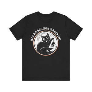 Adorable But Sadistic on Bella+Canvas Tee