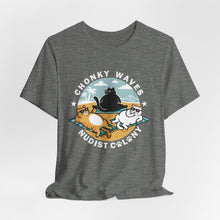 Load image into Gallery viewer, Chonky Waves Tee on Bella Canvas
