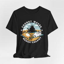 Load image into Gallery viewer, Chonky Waves Tee on Bella Canvas
