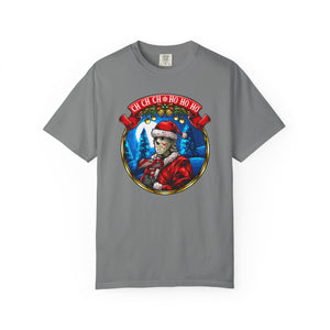 Santa Voorhees on Comfort Colors