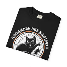 Load image into Gallery viewer, Adorable But Sadistic on Comfort Colors T-shirt

