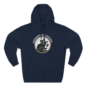 Adorable But Sadistic Cat Hoodie