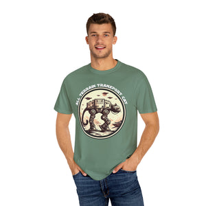 All Terrain Transport Cat on Comfort Colors T-Shirt