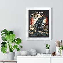 Load image into Gallery viewer, Big Zilla Framed Vertical Poster

