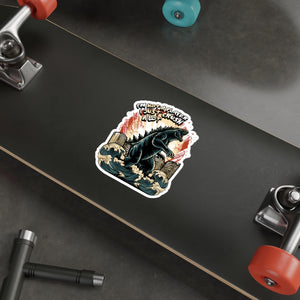 Big Zilla' Die-Cut Stickers
