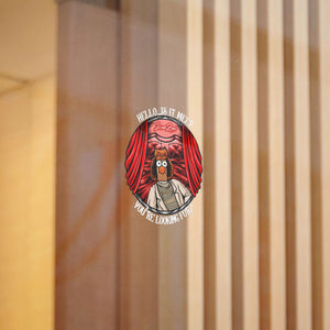 Hello Meeper Die-Cut Stickers, (DTF)