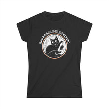 Load image into Gallery viewer, Adorable But Sadistic on Women&#39;s Softstyle Tee
