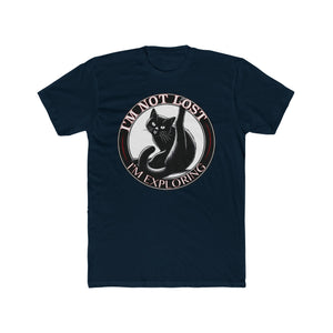 Explorer Cat Tame on Next Level T-Shirt
