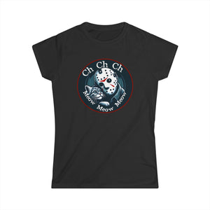 Jason Cat Lover on Women's Softstyle T-Shirt