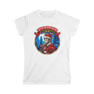 Santa Voorhees Women's Softstyle Tee