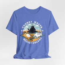 Load image into Gallery viewer, Chonky Waves Tee on Bella Canvas
