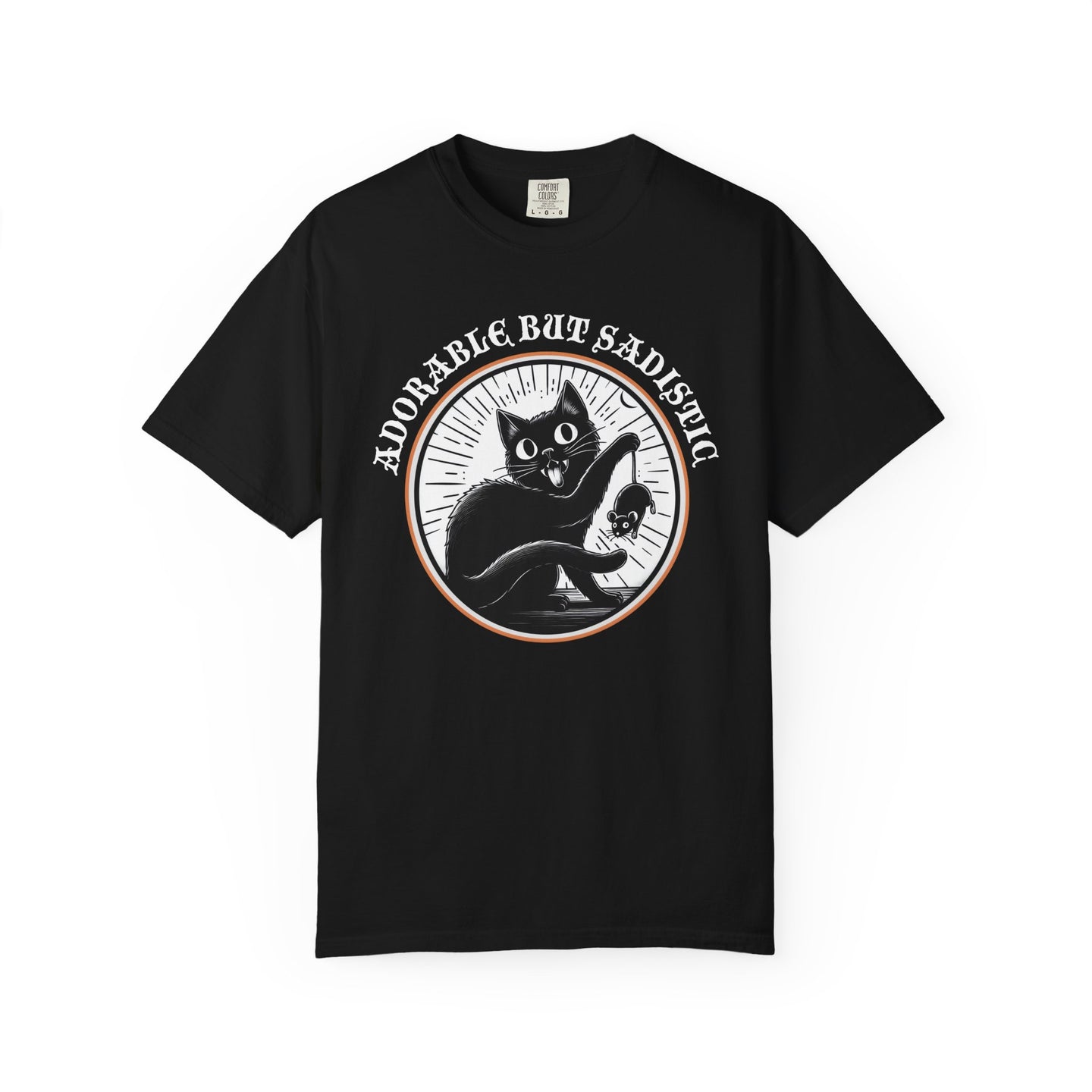 Adorable But Sadistic on Comfort Colors T-shirt