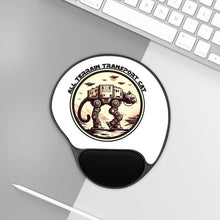 Load image into Gallery viewer, All Terrain Transport Cat Mouse Pad W/ Wrist Rest
