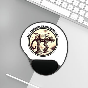 All Terrain Transport Cat Mouse Pad W/ Wrist Rest