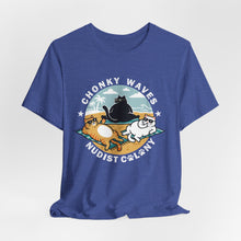 Load image into Gallery viewer, Chonky Waves Tee on Bella Canvas
