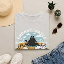 Load image into Gallery viewer, Chonky Waves T-Shirt on Softstyle
