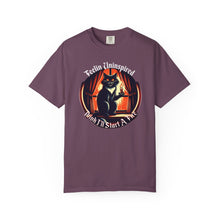 Load image into Gallery viewer, Dark Humor Cat on Comfort Colors T-shirt
