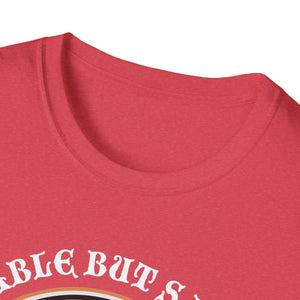 Adorable But Sadistic Cat Tee on Softstyle