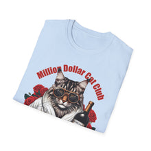 Load image into Gallery viewer, Cat Club T-Shirt On Softstyle
