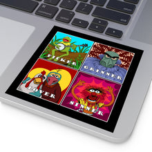 Load image into Gallery viewer, Picker Grinner Square Stickers
