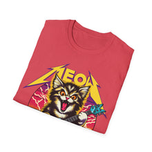 Load image into Gallery viewer, Hard Rock Kitty -- Yellow -- On Gildan Softstyle T-Shirt
