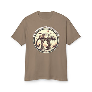 All Terrain Transport Cat on American Apparel T-Shirt