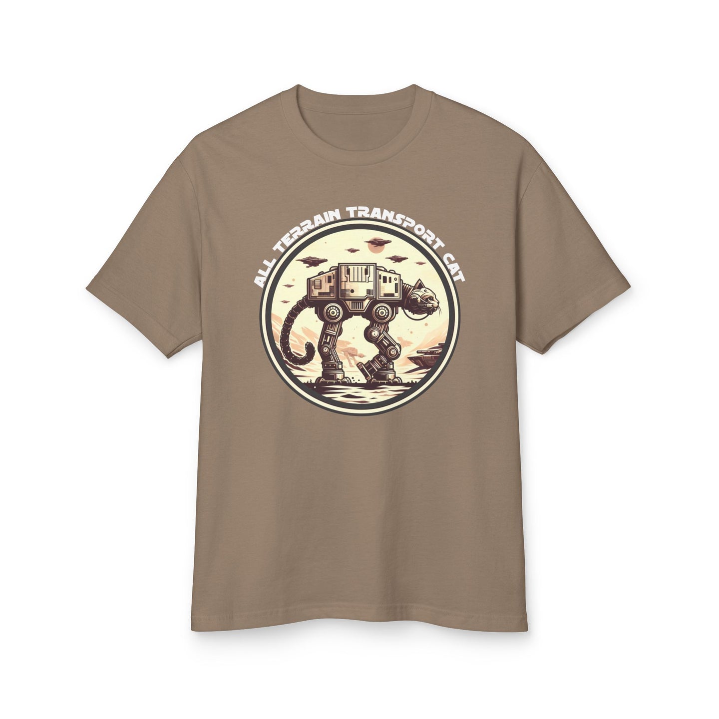 All Terrain Transport Cat on American Apparel T-Shirt