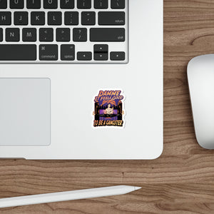 Damme It Feels Good Die-Cut Sticker