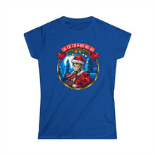 Load image into Gallery viewer, Santa Voorhees Women&#39;s Softstyle Tee

