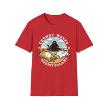 Load image into Gallery viewer, Chonky Waves T-Shirt on Softstyle
