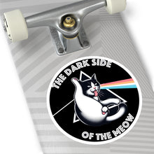 Load image into Gallery viewer, Dark Side of The Meow Round Stickers

