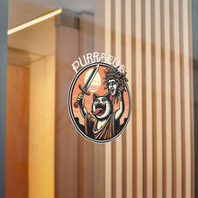 Load image into Gallery viewer, Purrseus Cartoon-Style Die-Cut Stickers, (DTF)
