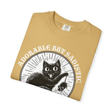 Load image into Gallery viewer, Adorable But Sadistic on Comfort Colors T-shirt
