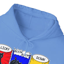Load image into Gallery viewer, A Licky Boom Boom Kitty on Unisex Heavy Blend™ Hoodie

