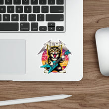 Load image into Gallery viewer, Hard Rick Kitty Die-Cut Stickers
