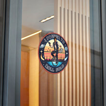 Load image into Gallery viewer, Han Solo Unicycle Die-Cut Stickers (DTF)
