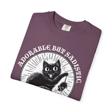 Load image into Gallery viewer, Adorable But Sadistic on Comfort Colors T-shirt
