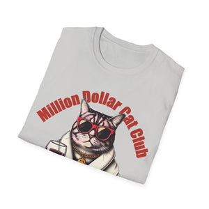 Cat Club Tee on Softstyle