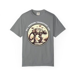 All Terrain Transport Cat on Comfort Colors T-Shirt